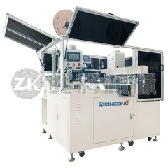 多线型全自动双头穿胶壳端子机