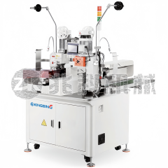 全自动排线裁切剥皮分线压端机