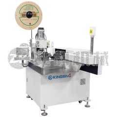 全自动双头点锡压端一体机