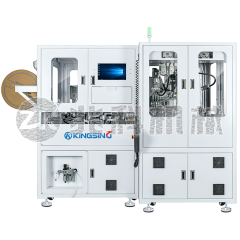 全自动线对板焊接压接穿塑壳一体机