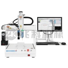 高精密桌面视觉引导点胶机