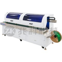 屏蔽线刷扭热缩管插入