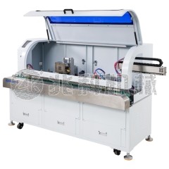 网线扭编织剥铝箔自动机