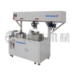 自动电源电缆绕线扎带一体机