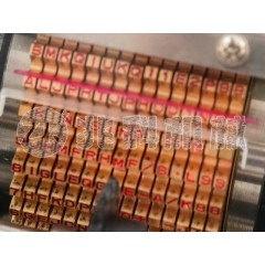 电线热烫金打码机