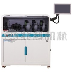 自动尼龙编织软管裁切胶带机