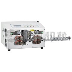 全自动钢索裁切剥皮机