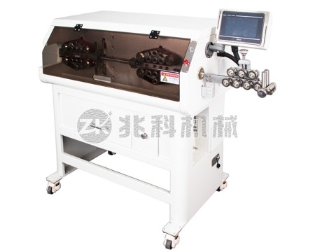 70平皮带送线大平方裁线剥皮机