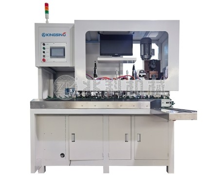 半自动三芯电源插头压接机