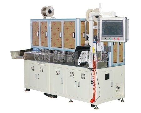 电阻丝全自动铜带铆压端子机