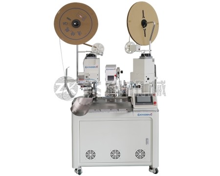 双头打端子单头穿防水塞压接机