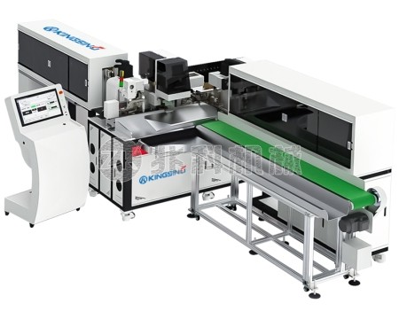 两线两管全自动套号码管端子压接机