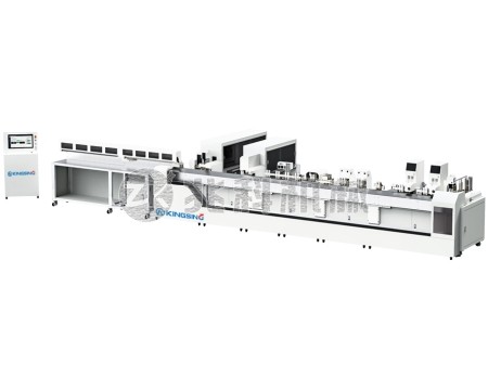 六线单管全自动套号码管端头压接机（带热缩）