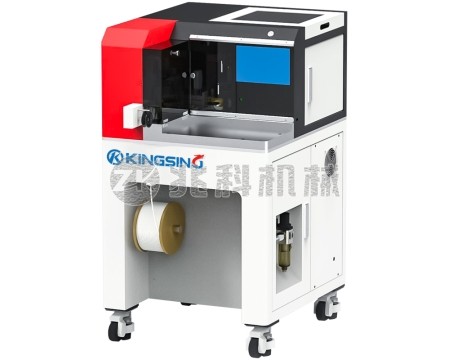 半自动套线号管剥头压接机