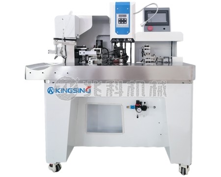 半自动多芯线打端子插壳机