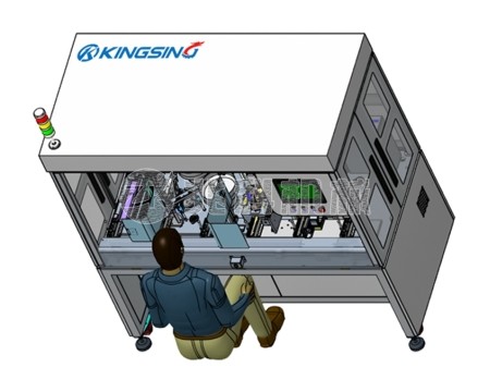 PCB弹片焊接半自动机