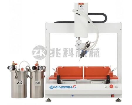 桌面级高精密AB胶自动注胶机