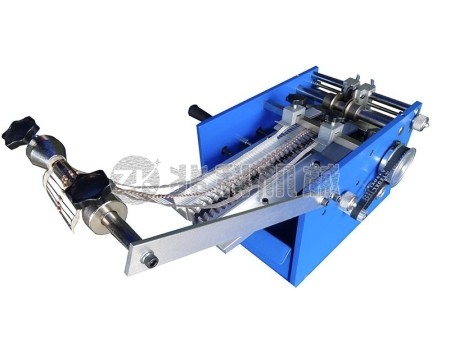 手摇散装带装电阻成型机