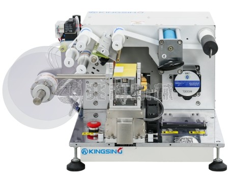 桌面式线缆对折贴标机