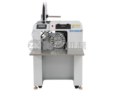 全自动热缩管穿线裁切加热一体机